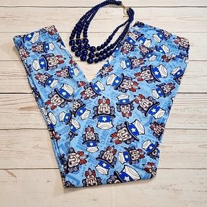 LuLaRoe Uncle Sam Americana Leggings - OS